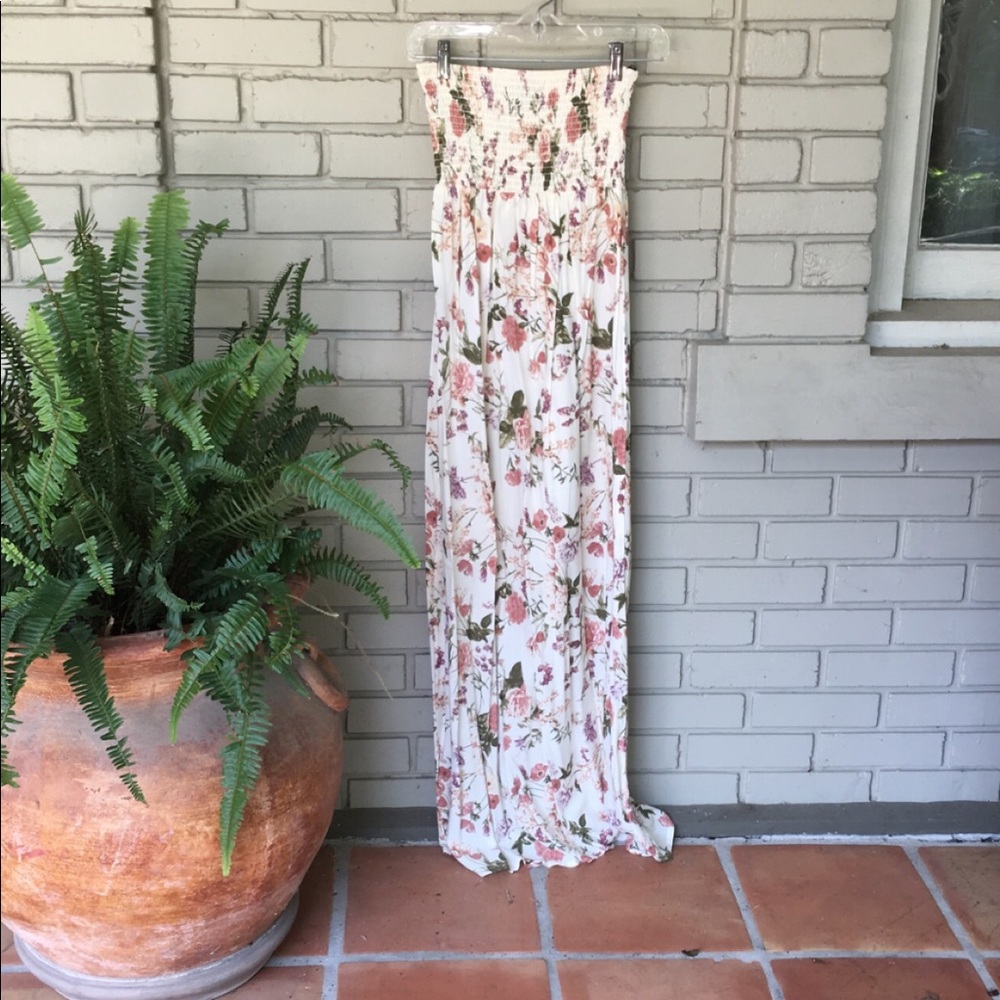 Floral maxi dress